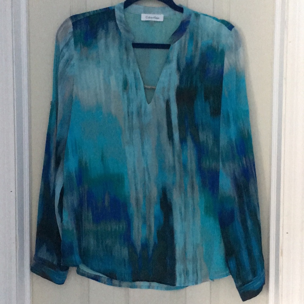Calvin Klein long sleeve blouse
